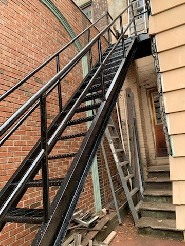 Exterior siding detail